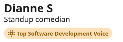 Top Software Development Voice badge